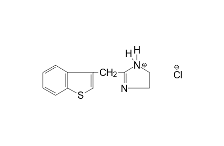 3-[(2-imidazolin-2-yl)methyl]benzo[b]thiophene, monohydrochloride