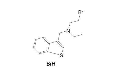 N-(2-bromoethyl)-N-ethyl-benzo[b]thiophene-3-methylamine, hydrobromide