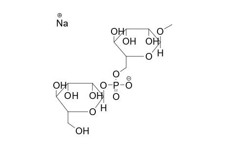 METHYL 6-O-ALPHA-D-MANNOPYRANOSYLPHOSPHO-ALPHA-D-MANNOPYRANOSIDE,SODIUM SALT