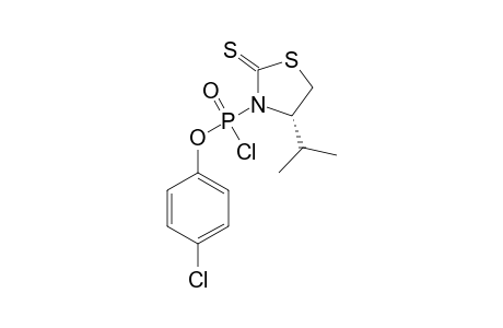 4-CHLOROPHENYL-[(S)-4-ISOPROPYLTHIAZOLIDINE-2-THIONE]-PHOSPHOROCHLORIDATE