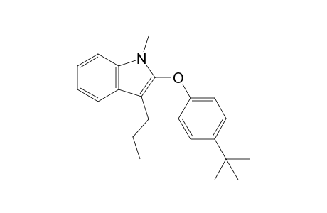 2-(4-tert-Butylphenoxy)-1-methyl-3-propylindole