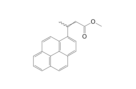 beta-methyl-1-pyreneacrylic acid, methyl ester