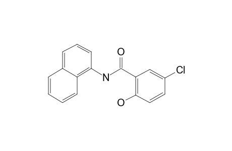 5-Chloro-2-hydroxy-N-(1-naphthyl)benzamide