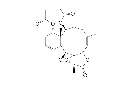 9-DEACTYLBRIAREOLIDE-H;(1R,2R,5Z,7R,8S,9R,10R,11Z,14R,17S)-2,14-DIACETOXY-8,17-EPOXY-9-HYDROXYBRIARA-5,11-DIEN-18-ONE