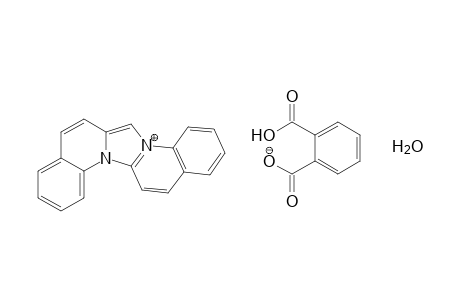 imidazol[1,2-a:3,4-a']diquinolin-15-ium salt with phthalic acid, hydrate