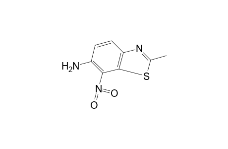 6-amino-2-methyl-7-nitrobenzothiazole