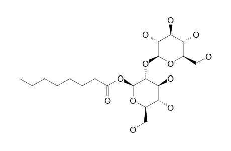 2-O-(BETA-D-GLUCOPYRANOSYL)-1-O-OCTANOYL-BETA-D-GLUCOPYRANOSE