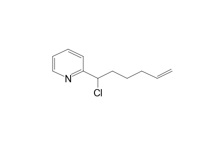 2-(1-Chlorohex-5-enyl)pyridine