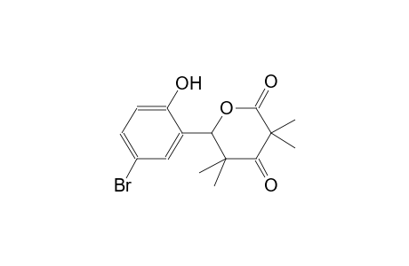 6-(5-bromo-2-hydroxyphenyl)-3,3,5,5-tetramethyldihydro-2H-pyran-2,4(3H)-dione