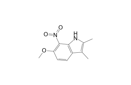 6-Methoxy-2,3-dimethyl-7-nitro-1H-indole