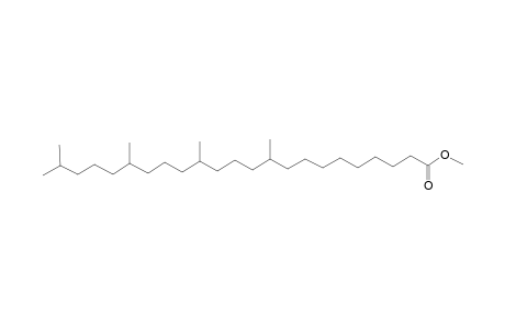 Tricosanoic acid, 10,14,18,22-tetramethyl-, methyl ester