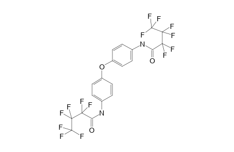 2,2,3,3,4,4,4-Heptafluoro-N-[4-[4-(2,2,3,3,4,4,4-heptafluorobutanoylamino)phenoxy]phenyl]butanamide