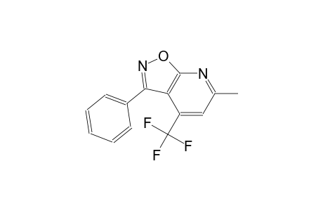 isoxazolo[5,4-b]pyridine, 6-methyl-3-phenyl-4-(trifluoromethyl)-