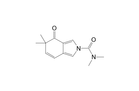 2-(DIMETHYLFORMAMIDE)-5,5-DIMETHYL-2,5-DIHYDRO-4H-ISOINDOL-4-ONE