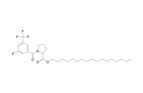 L-Proline, N-(3-fluoro-5-trifluoromethylbenzoyl)-, heptadecyl ester