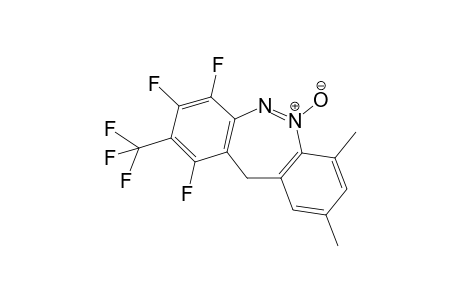 1,3,4-Trifluoro-7,9-dimethyl-2-trifluoromethyl-11H-dibenzo(C,F)(1,2)diazepine 6-oxide