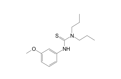 1,1-dipropyl-3-(m-methoxyphenyl)-2-thiourea