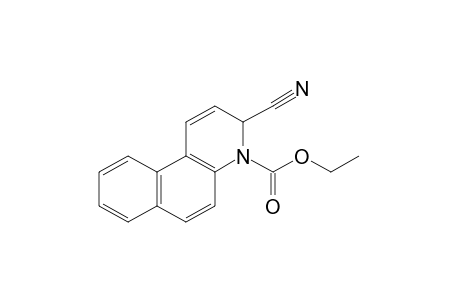 3-cyano-3,4-dihydrobenzo[f]quinoline-4-carboxylic acid, ethyl ester