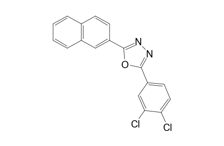 2-(3,4-dichlorophenyl)-5-(2-naphthyl)-1,3,4-oxadiazole