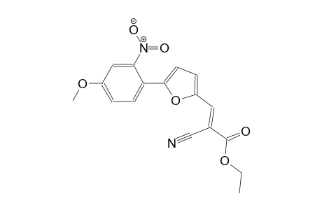 2-propenoic acid, 2-cyano-3-[5-(4-methoxy-2-nitrophenyl)-2-furanyl]-,ethyl ester, (2E)-