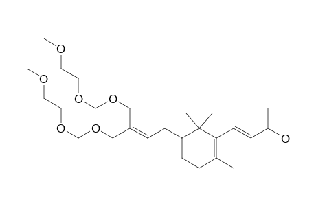 3-Buten-2-ol, 4-[5-[4-[(2-methoxyethoxy)methoxy]-3-[[(2-methoxyethoxy)methoxy]methyl]-2-butenyl]-2,6,6-trimethyl-1-cyclohexen-1-yl]-