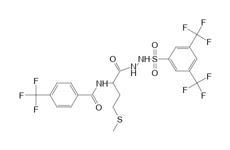 1-[(alpha,alpha,alpha,alpha',alpha',alpha'-hexafluoro-3,5-xylyl)sulfonyl]-2-[N-(alpha,alpha,alpha-trifluoro-p-toluoyl)methionyl]hydrazine