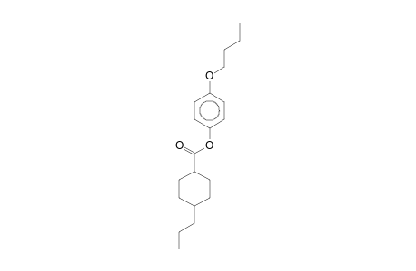 4-Butoxyphenyl 4-propylcyclohexanecarboxylate