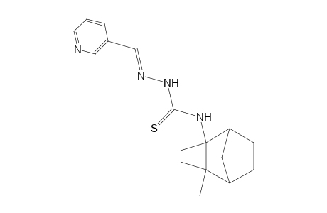 nicotinaldehyde, 3-thio-4-(2,3,3-trimethyl-2-norbornyl)semicarbazone