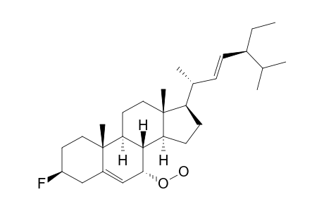 (3S,7S,8S,9S,10R,13R,14S,17R)-17-[(E,1R,4S)-4-ethyl-1,5-dimethyl-hex-2-enyl]-3-fluoro-7-hydroperoxy-10,13-dimethyl-2,3,4,7,8,9,11,12,14,15,16,17-dodecahydro-1H-cyclopenta[a]phenanthrene