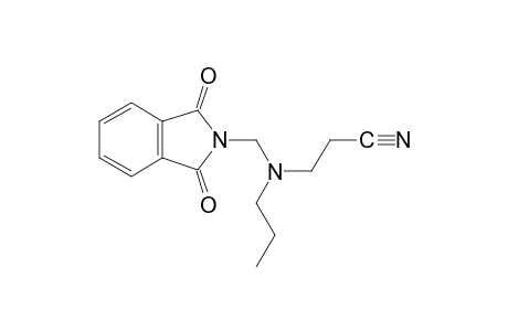 N-{[(2-cyanoethyl)propylamino]methyl}phthalimide