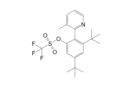 (R)-3,5-DI-TERT.-BUTYL-2-(3'-METHYL-2'-PYRIDYL)-PHENYL-TRIFLUOROMETHANE-SULFONATE