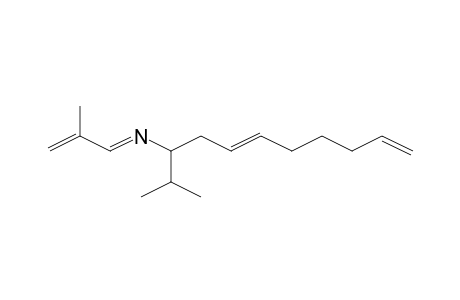 (5E)-2-Methyl-N-[(E)-2-methyl-2-propenylidene]-5,10-undecadien-3-amine