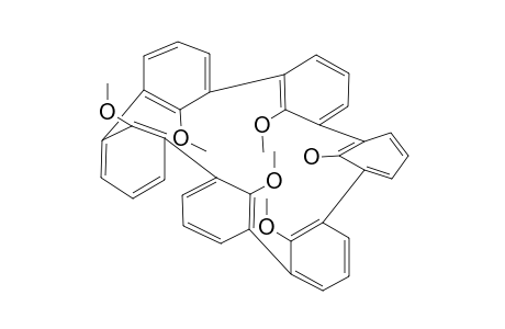 31-Hydroxy-32,33,34,35,36-pentamethoxyheptacyclo[25.3.1.1(2,6).1(7,11).1(12,16).1(17,21).1(22,26)]hexatriaconta-1(31),2,4,6(36),7,9,11(35),12,14,16(34),17,19,21(33),22,24,26(32)27,29-octadecaene