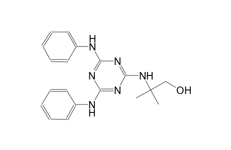 2-[(4,6-dianilino-1,3,5-triazin-2-yl)amino]-2-methyl-1-propanol