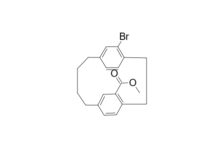 18-Bromo[4.2]paracyclophane-7-carboxylic acid methyl ester