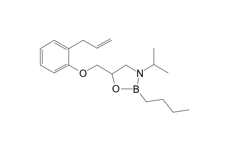 alprenolol-B-butyl-(N,B,O)cycloboronate derivative