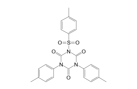 1,3-di-p-tolyl-5-(p-tolylsulfonyl)-s-triazine-2,4,6(1H,3H,5H)-trione