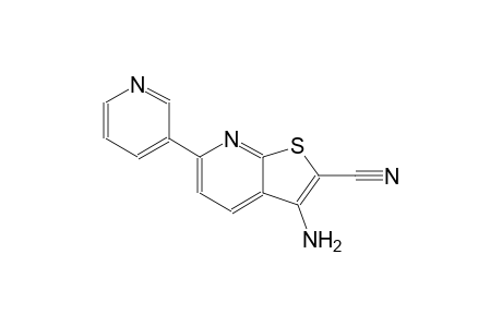 3-amino-6-(3-pyridinyl)thieno[2,3-b]pyridine-2-carbonitrile