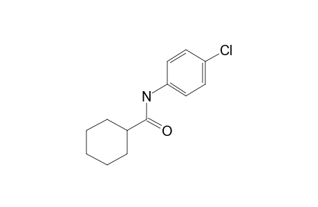 Cyclohexanecarboxamide, N-(4-chlorophenyl)-