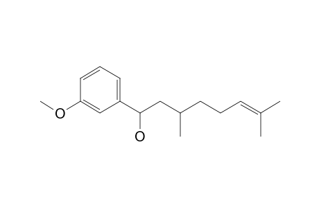 1-(3-Methoxyphenyl)-3,7-dimethyl-6-octen-1-ol