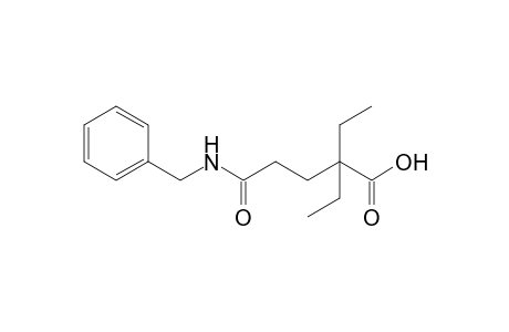 N-benzyl-2,2-diethylglutaramic acid