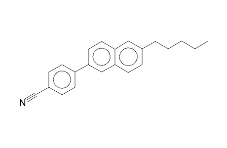 4-(6-Pentylnaphthalen-2-yl)benzonitrile