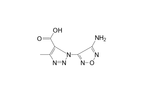 1-(4-Amino-1,2,5-oxadiazol-3-yl)-4-methyl-1H-1,2,3-triazole-5-carboxylic acid