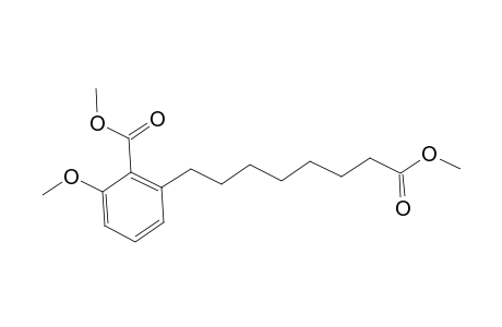 Benzeneoctanoic acid, 3-methoxy-2-(methoxycarbonyl)-, methyl ester