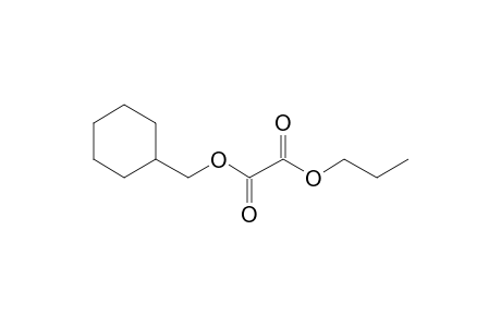 Oxalic acid, cyclohexylmethyl propyl ester