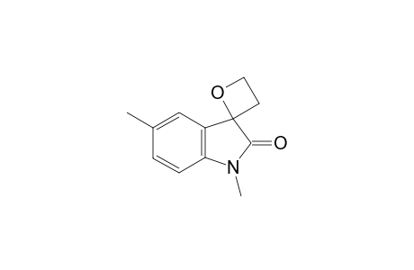 1,5-Dimethylspiro[indole-3,2'-oxetan]-2(1H)-one