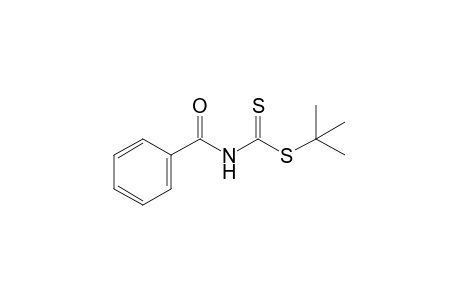 Benzoyl-dithiocarbamic acid, tert-butyl ester