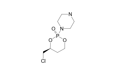 2-OXO-2-PIPERAZINO-4-CHLOROMETHYL-1,3,2-DIOXAPHOSPHORINANE
