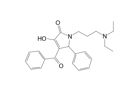 4-Benzoyl-1-(3-diethylamino-propyl)-3-hydroxy-5-phenyl-1,5-dihydro-pyrrol-2-one