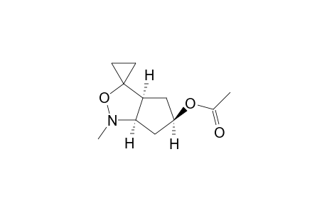 (endo)-1'-Methyl-spiro[cyclopropane-1,3'-hexahydrocyclopenta[c]isoxazol-5-yl acetate